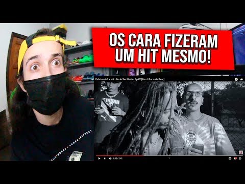 (VEM ESCUTAR ISSO 🔥) REAGINDO a Falatuzetrê x Não Pode Ser Nada - Spliff - REACT/REAÇÃO