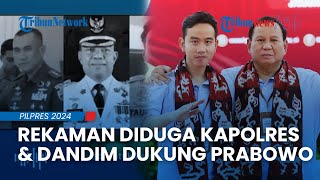 Rekaman Suara Diduga Kapolres & Dandim Kerahkan Kepala Desa Menangkan Prabowo Pakai Dana Desa