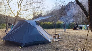 【vlog】埼玉県小川町のplum gardenでソロキャン。NINJA TENT初陣。【自転車キャンプ】