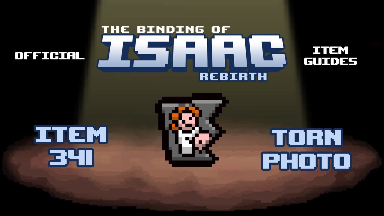 Official TBOI Item Guides No. 341: Torn Photo