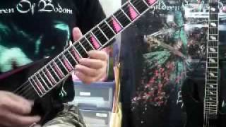 Children of bodom - tie my rope guitar cover　Ｖｅｒ．３
