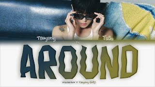 Hitchhiker, Taeyong – Around [ПЕРЕВОД НА РУССКИЙ/КИРИЛЛИЗАЦИЯ Color Coded Lyrics]