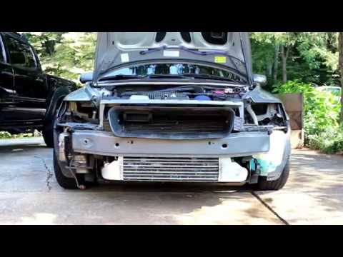 Volvo S40, Front Bumper Removal