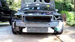 Volvo S40, Front Bumper Removal