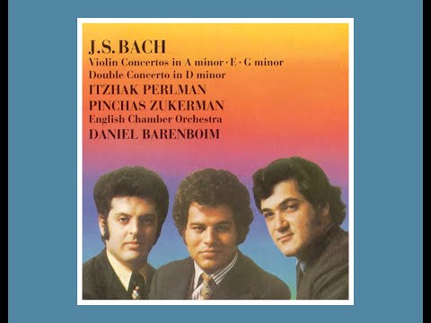 Bach BWV.1043 Double Violin Concerto in D Minor - Itzhak Perlman & Pinchas Zukerman