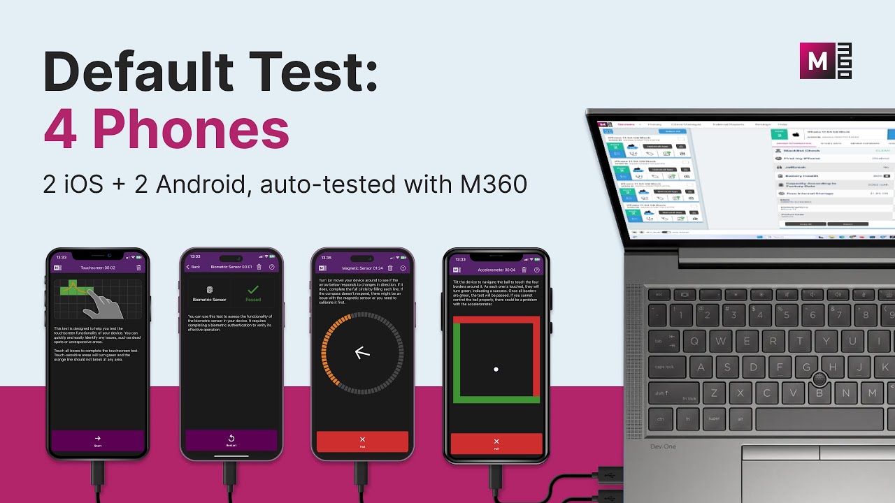 Default Test on 4 Phones