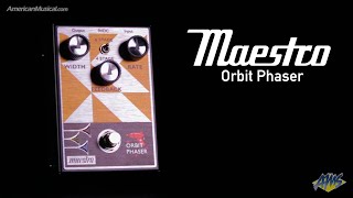 Video thumbnail for Maestro Orbit Phaser - Descendent of the very first phaser pedal - AmericanMusical.com by American Musical Supply