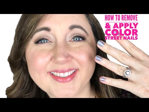 How to remove and apply your Color Street Nails