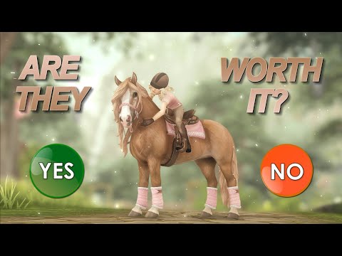 HONESTLY Reviewing 2 New BLACK FOREST HORSES! || Star Stable Online