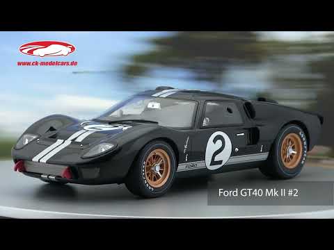 CMR 1:12 Ford GT40 Mk II #2 勝者 24h LeMans 1966 McLaren CMR 1:12 Ford GT40 Mk II #2 勝者 24h LeMans 1966 McLaren