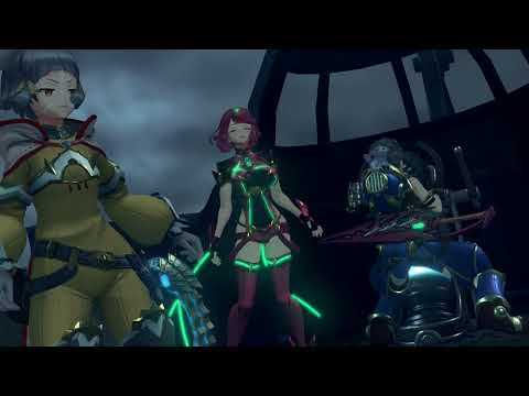 Xenoblade Chronicles 2 Cutscene 034 - Depart for the World Tree - ENGLISH