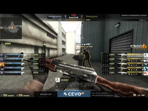 CEVO-Pro CS:GO Season 4: CompLexity vs. Manajuma - Week 3:1 on de_nuke