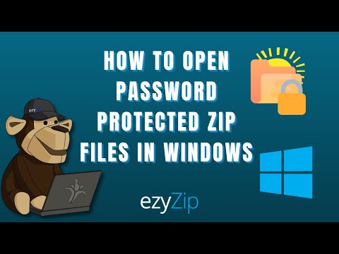 How to Open Password Protected ZIP File in Windows