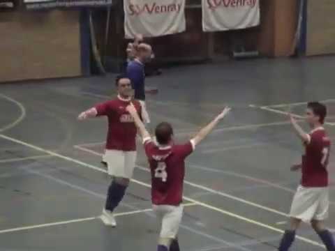 SV Venray Zaal Heren 1 vs. ESZVV Totelos Heren 1 - Kampioensduel 2009 - beeldmateriaal 2e helft