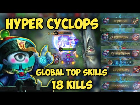 100% Unstoppable Ultimate Combo Hyper Cyclops Over Power|Cyclops Full Damage| CYCLOPS MOBILE LEGENDS