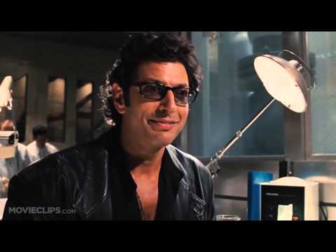 Jeff Goldblum  Life Finds a Way Steven Spielberg Movie HD Jurassic Park  Movie CLIP