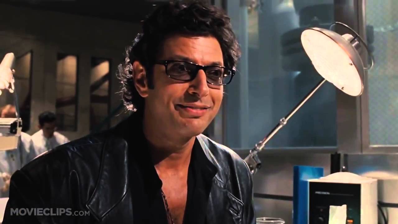 Jeff Goldblum  Life Finds a Way Steven Spielberg Movie HD Jurassic Park  Movie CLIP thumnail