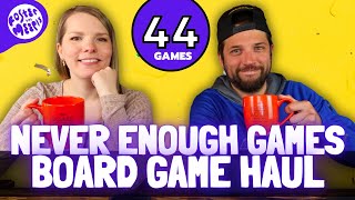 Another Huge Haul | Never Enough Board Games