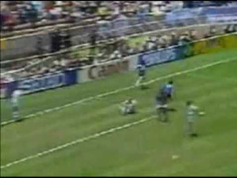 Argentina 2 INglaterra 0- Maradona