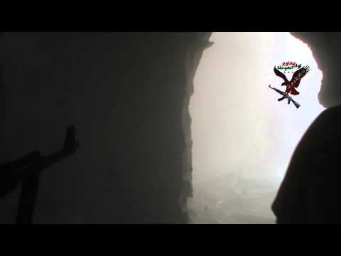 اشتباكات بين كتيبة حمزة سيد الشهداء التابعة للواء مغاوير الغوطة وقوات النظام في حي جوبر في مدينة دمشق