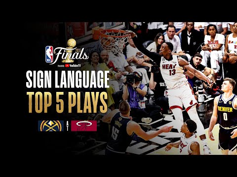 NBA’s Top 5 Plays of the Night (ASL) June 9, 2023