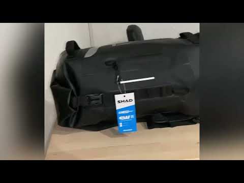 Borsa posteriore da moto Shad SW38 100% impermeabile - Utilizzabile anche come zaino