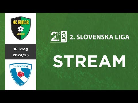 Rudar Velenje - Gorica |  16. krog 2. SNL 2024/25 | PRENOS