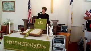 " There is a Balm in Gilead " . Choir and Congregation