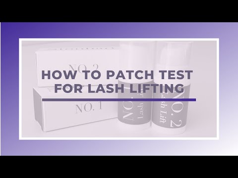 Patch Test for Lash Lifting