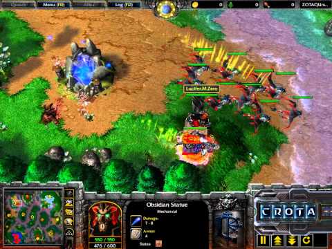 Lucifer (UD) vs Hawk (HU) - G1 - WarCraf 3 - WC303