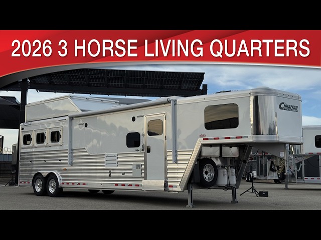 Preview image of 2026 Cimarron Norstar 3 Horse Living Quarters youtube video