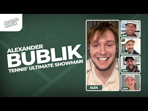 Alexander Bublik Joins The Pod and Debating Best ATP Party Squad  | EP 19