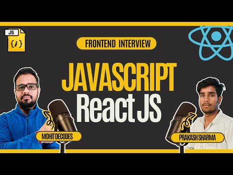 Frontend Developer Mock Interview For Freshers Html Css Javascript React
