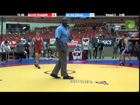 GR 74 KG Finals (3 of 3) - Barrett Stanghill vs. Jon Jay Chavez