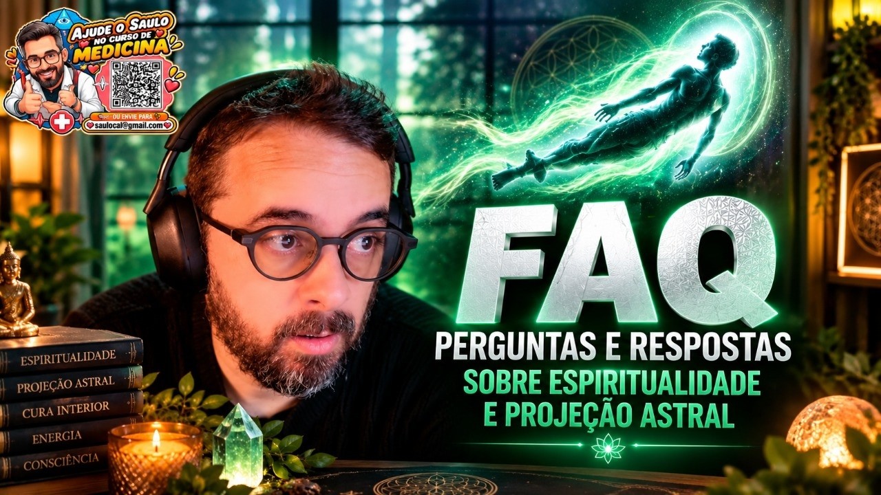 FAQ 1492- PERGUNTAS E RESPOSTAS SOBRE PROJEÇÃO ASTRAL E ESPIRITUALIDADE