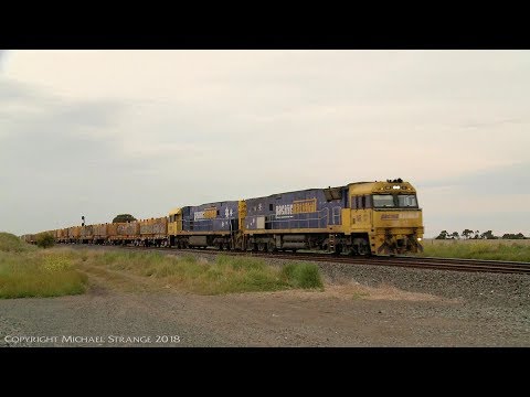 4MA5 Pacific National Container Train - PoathTV Australian Railways