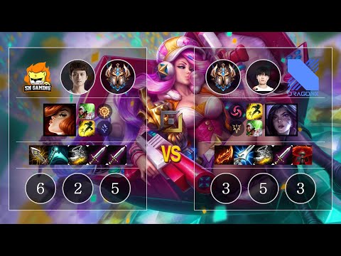 SN huanfeng Miss Fortune vs DRX Deft Kai'Sa Bot - KR Challenger Patch 10.10