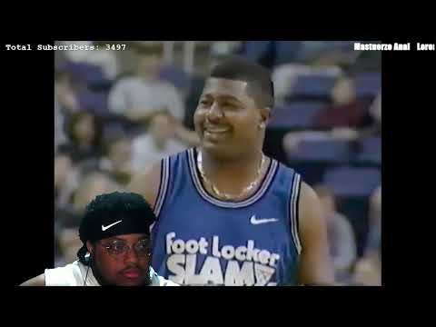 1996 Foot Locker Slam Fest - Mike Conley Sr, Cris Carter, Roy Jones Jr, Kenny Lofton | REACTION