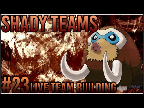 Shady Teams - Pokemon Omega Ruby/Alpha Sapphire [ORAS] Live Team Building "RnB In UU!"
