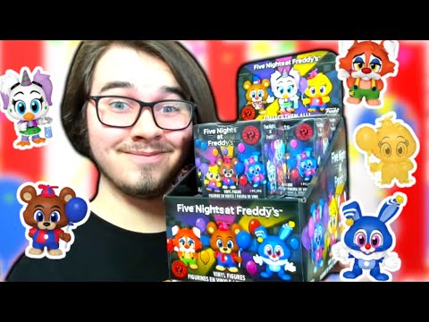 *NEW* FNAF BALLOON CIRCUS MYSTERY MINIS!! - Unboxing and Review