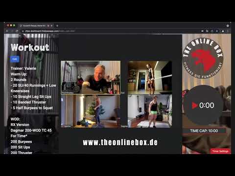 Live Home-WOD "Dagmar-200" 02.12.2021