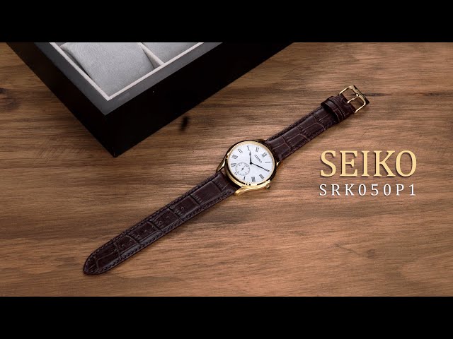 ساعة سيكو كلاسيك كوارتز رجالية - SRK050P1