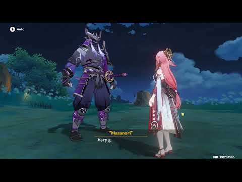 Yae Miko Burst Damage Test (w/ Sara, Sucrose, Bennett)