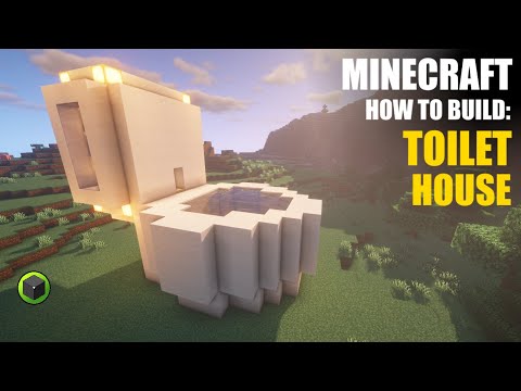 HOW TO BUILD: TOILET HOUSE | MINECRAFT BUILDINGS #14