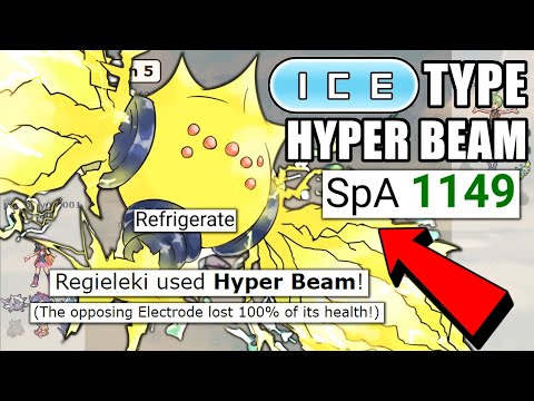 REFRIGERATE HYPER BEAM REGIELEKI IS BUSTED! POKEMON SCARLET AND VIOLET | POKEMON SHOWDOWN