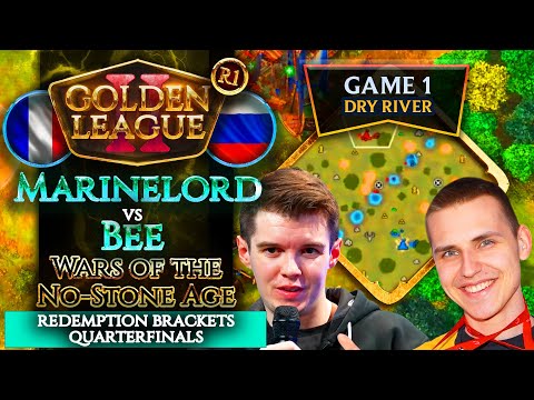 Golden League II Main Event - Wars of the No Stone Age! - MarineLorD vs Bee G1