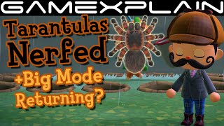 Nerfed Tarantulas + Possible Returning Big Feature Found by Animal Crossing New Horizons Data Miners
