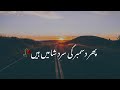 Phir December Ki Sard Shamen | Sad Urdu December Poetry Status | December Shayari Status