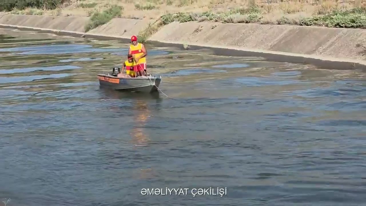 Beyləqanda 19 yaşlı oğlan kanalda boğulub VİDEO
