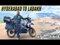 Hyderabad To Ladakh 2025 Day 1 Shimla